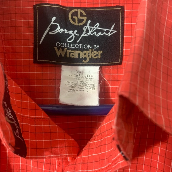 Men’s western George Strait by Wrangler button up shirt. - Picture 1 of 5